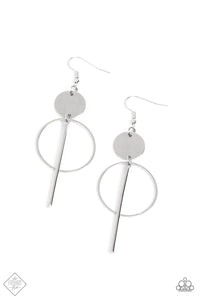 Harmoniously Balanced Paparazzi Silver Earrings