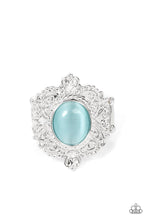 Load image into Gallery viewer, Delightfully Dreamy Paparazzi Blue Bling Ring