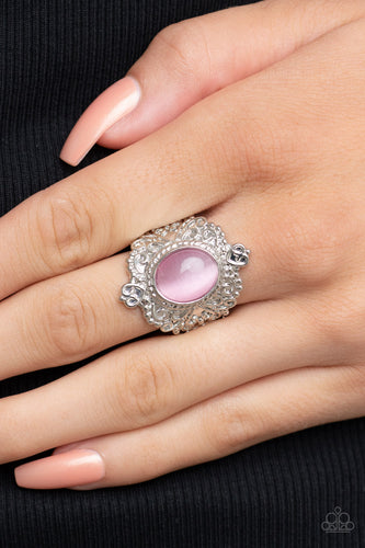 Delightfully Dreamy Paparazzi Pink Bling Ring