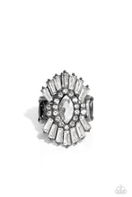 Load image into Gallery viewer, Daringly Deco Papazzai Black Bling Ring