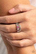 Load image into Gallery viewer, Fractal Fascination Paparazzi Pink Bling Ring