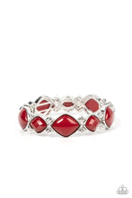 Load image into Gallery viewer, Boldly BEAD-azzled - Red Bracelet