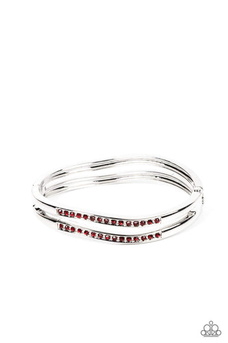Gen Z Glamour Paparazzi Red Bling Bracelet