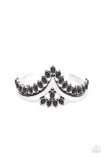 Teton Tiara Papazzai Black Bracelet