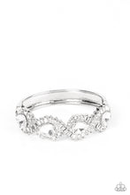 Load image into Gallery viewer, For the Win Paparazzi White Bling Bracelet EMP