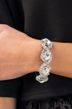 Load image into Gallery viewer, For the Win Paparazzi White Bling Bracelet EMP