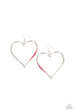 Load image into Gallery viewer, Bewitched Kiss Paparazzi Multi Heart Earrings
