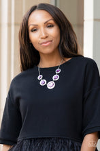 Load image into Gallery viewer, Raw Charisma Papazzai Purple Necklace