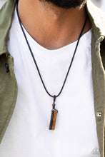 Load image into Gallery viewer, Comes Back ZEN-fold Papazzai Brown Urban Necklace