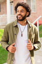 Load image into Gallery viewer, Comes Back ZEN-fold Papazzai Brown Urban Necklace