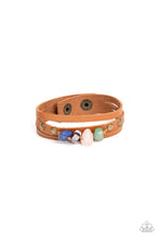 Load image into Gallery viewer, Creek Cache - Brass Stone Bracelet