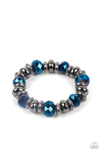 Load image into Gallery viewer, Power Pose Paparazzi Blue Bracelet