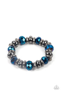 Power Pose Paparazzi Blue Bracelet