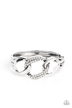 Load image into Gallery viewer, BOMBSHELL Squad - White Bling Bracelet