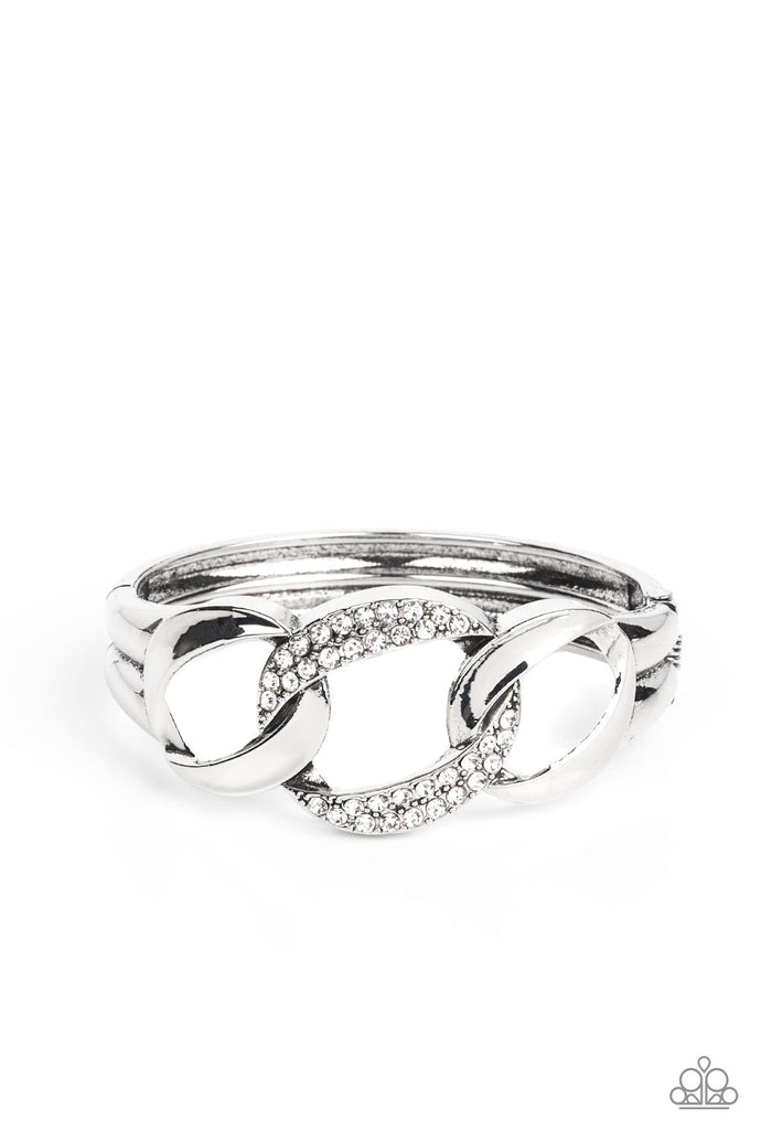 BOMBSHELL Squad - White Bling Bracelet