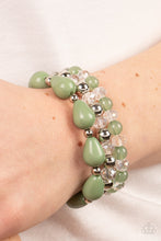 Load image into Gallery viewer, Beachside Brunch Papazzai  Green Bracelet