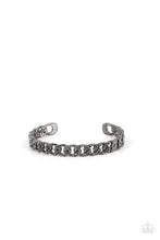 Load image into Gallery viewer, Some Serious Shimmer Paparazzi Black Urban Bracelet