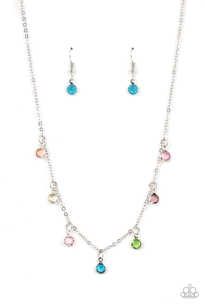 Carefree Charmer Papazzai Multi Gem Necklace