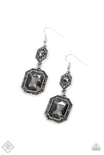 Load image into Gallery viewer, Starry-Eyed Sparkle Paparazzi Silver Earrings