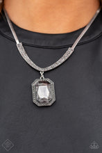 Load image into Gallery viewer, Fit for a DRAMA QUEEN Paparazzi Silver Necklace