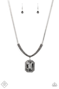 Fit for a DRAMA QUEEN Paparazzi Silver Necklace