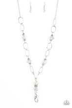 Load image into Gallery viewer, Creative Couture Papazzai White Lanyard Necklace