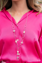 Load image into Gallery viewer, Creative Couture Papazzai White Lanyard Necklace
