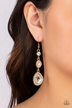 Load image into Gallery viewer, Dripping Self-Confidence - Gold Bling Earrings