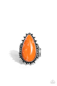 Down-to-Earth Essence Papazzai Orange Ring