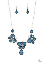 Load image into Gallery viewer, Everglade Escape Papazzai Blue Necklace