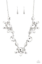 Load image into Gallery viewer, GLOW-trotting Twinkle Papazzai White Bling Necklace
