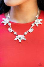 Load image into Gallery viewer, GLOW-trotting Twinkle Papazzai White Bling Necklace