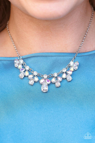 See in a New STARLIGHT Papazzai White Bling Necklace