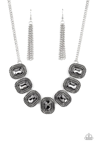 Iced Iron Papazzai Silver Necklace