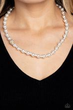 Load image into Gallery viewer, Countess Chic - Gold Bling Pearl Necklace