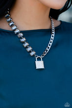 Load image into Gallery viewer, LOCK and Roll - Silver Bling Necklace