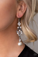 Load image into Gallery viewer, Elegantly Extravagant - White Pearl Earrings