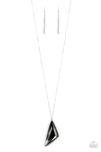 Ultra Sharp Paparazzi Silver Necklace