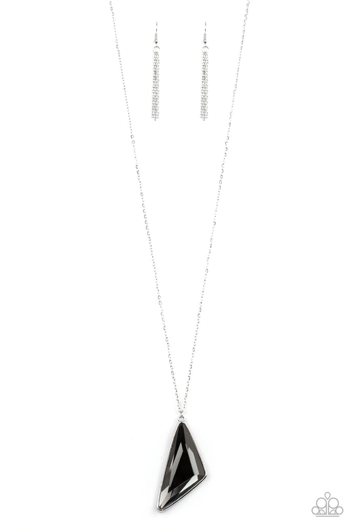 Ultra Sharp Paparazzi Silver Necklace