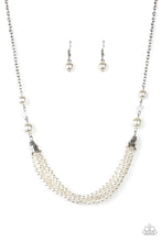 Load image into Gallery viewer, One-WOMAN Show Paparazzi White Necklace