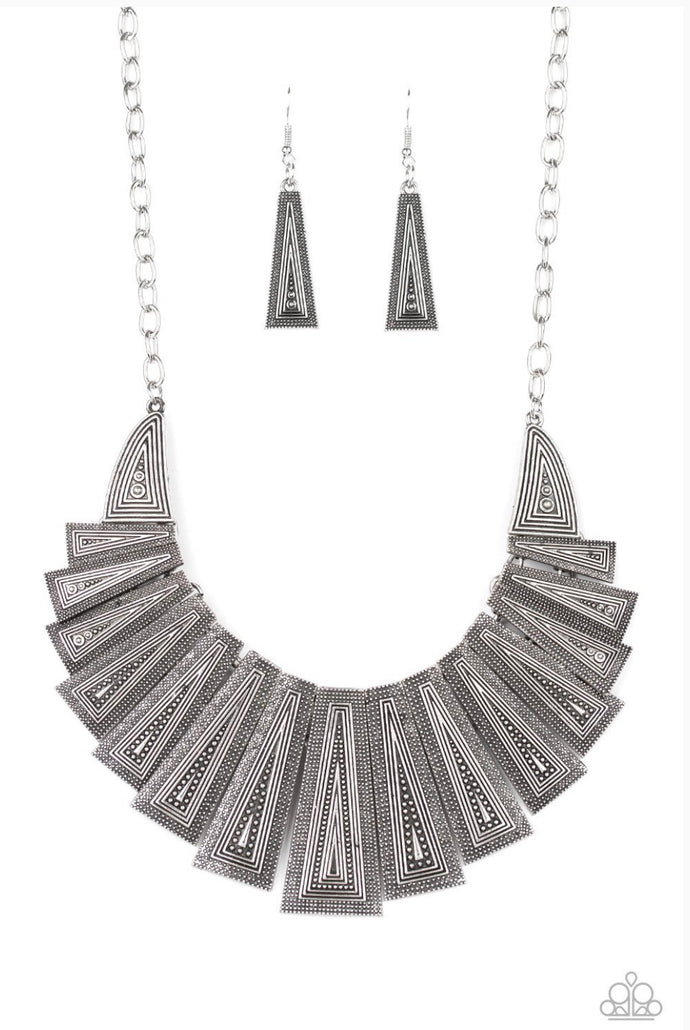 Metro Mane Papazzai Silver Necklace