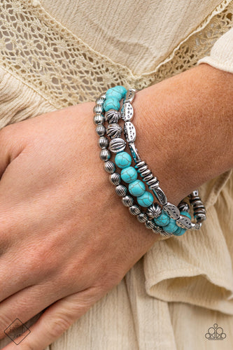 Trail Mix Mecca Papazzai Blue Bracelet