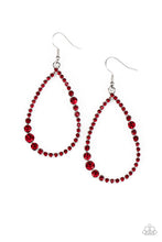 Load image into Gallery viewer, Diva Dimension Papazzai Red Earrings
