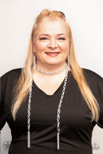 Load image into Gallery viewer, SCARFed for Attention - Silver Necklace