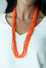 Load image into Gallery viewer, Congo Colada - Orange Necklace