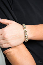 Load image into Gallery viewer, Born To Bedazzle Papazzai Brown Bracelet