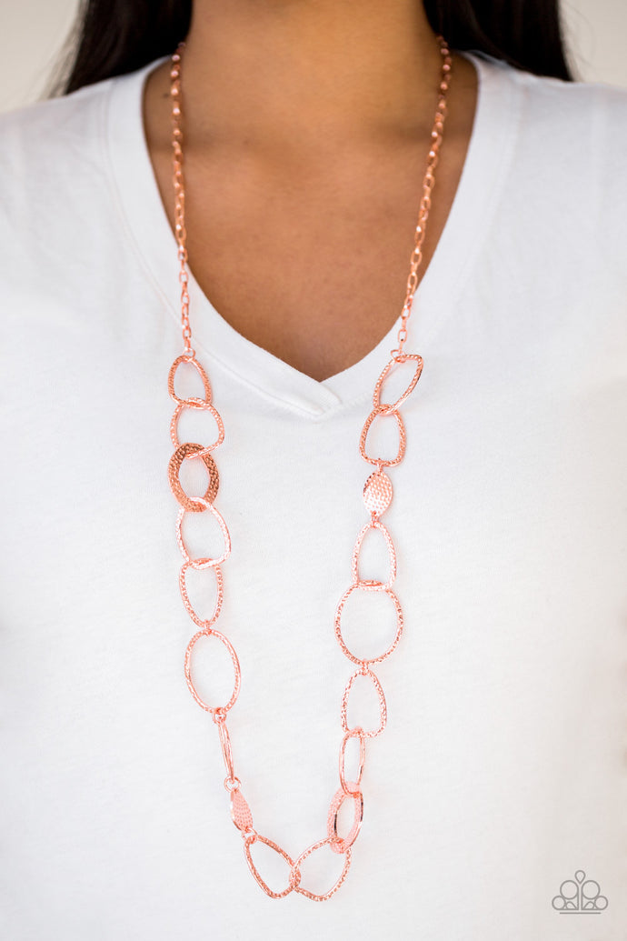 Metro Nouveau - Copper Necklace