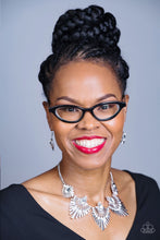 Load image into Gallery viewer, Miss YOU-niverse Papazzai Silver Bling Necklace