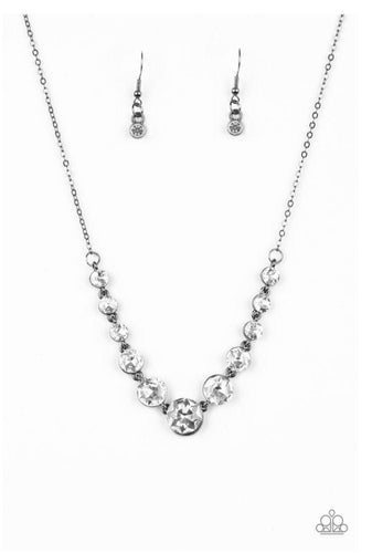 Paparazzi Necklace ~ Leading Socialite - Black