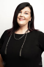 Load image into Gallery viewer, SCARFed for Attention - Gunmetal Necklace